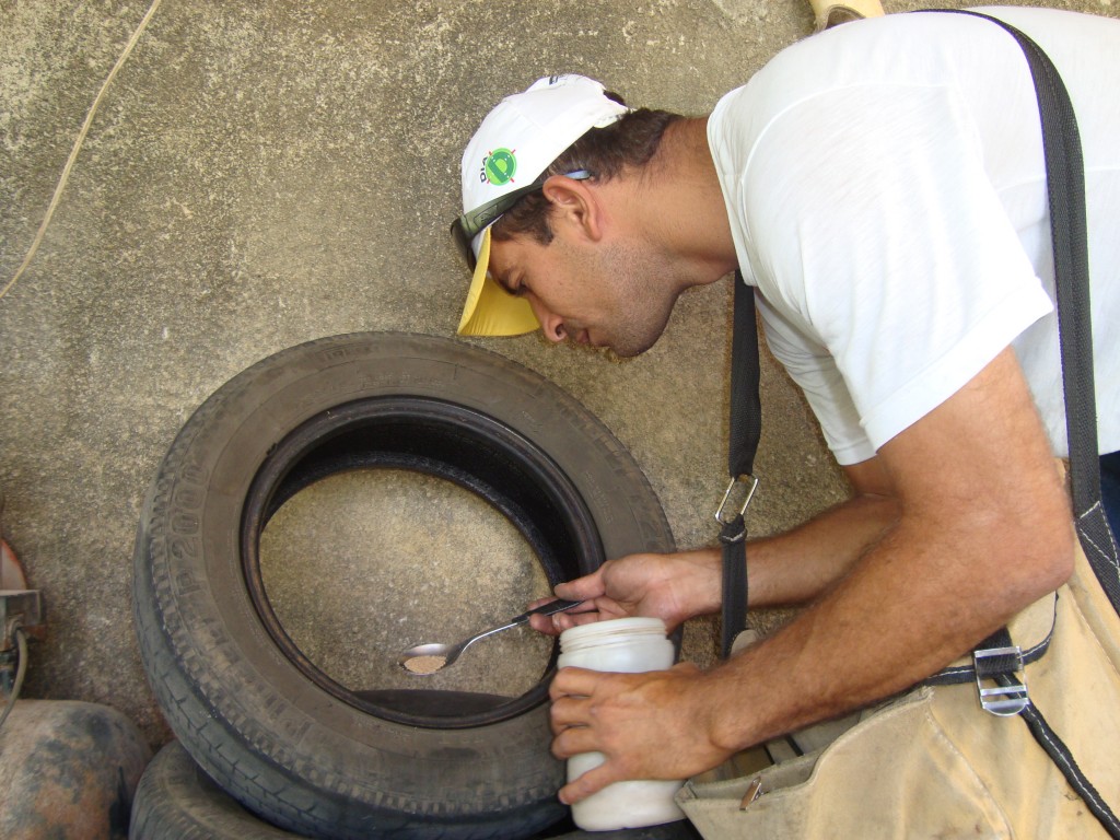Acaba o estoque de larvicida contra Aedes aegypti