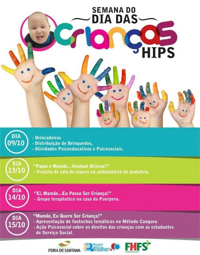 Festa das Crianças no Hospital da Mulher