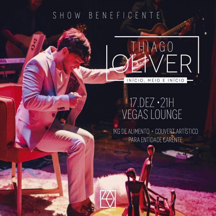 Thiago Oliver faz show beneficente em Feira de Santana