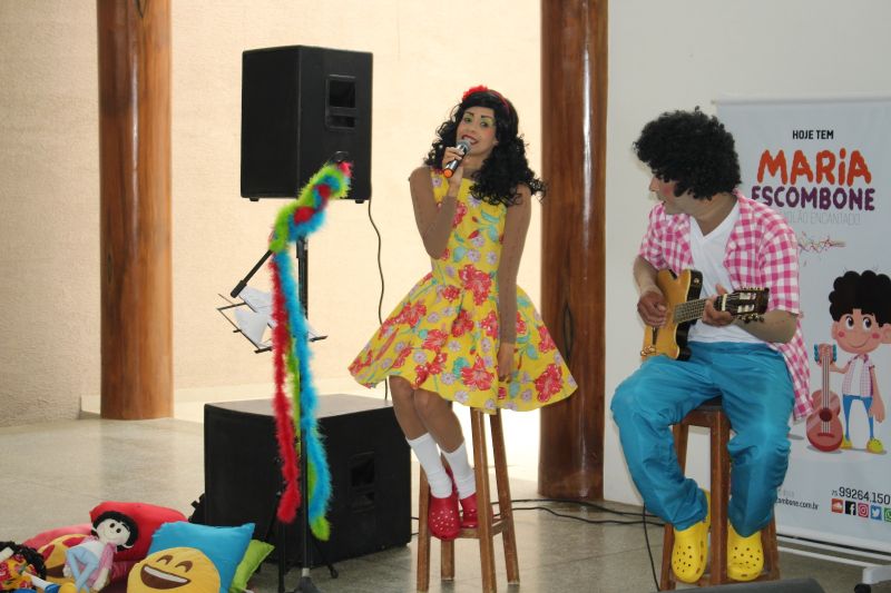 Maria e Escombone no Piquenique Cultural