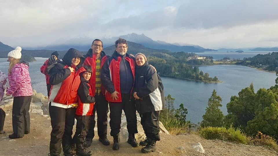 Temporada de férias em Bariloche.