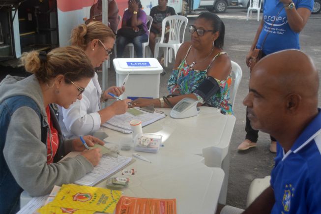 Hemóvel espera doador de sangue até sábado, no estacionamento da Prefeitura