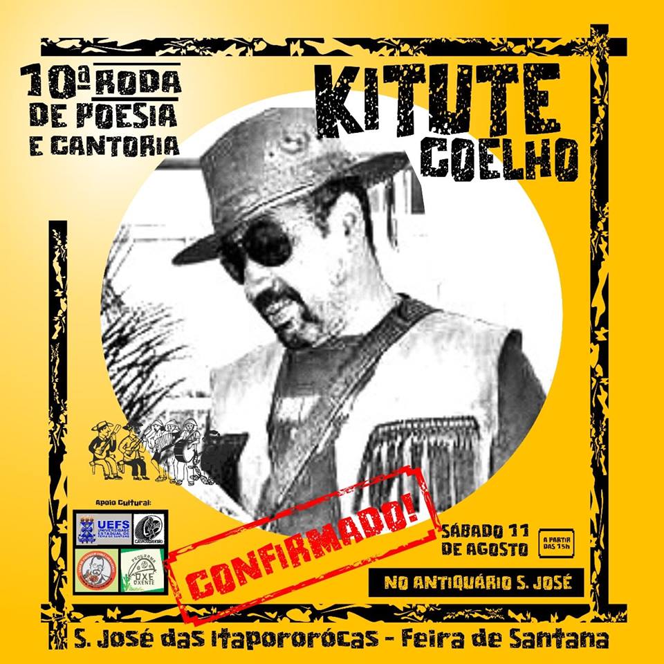 Roda de Poesia e Cantoria agita a cena cultural feirense, nesse fim de semana