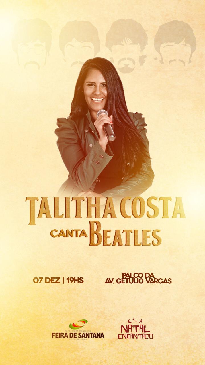 Thalita Costa homenageia ‘The Beatles’ no Natal Encantado