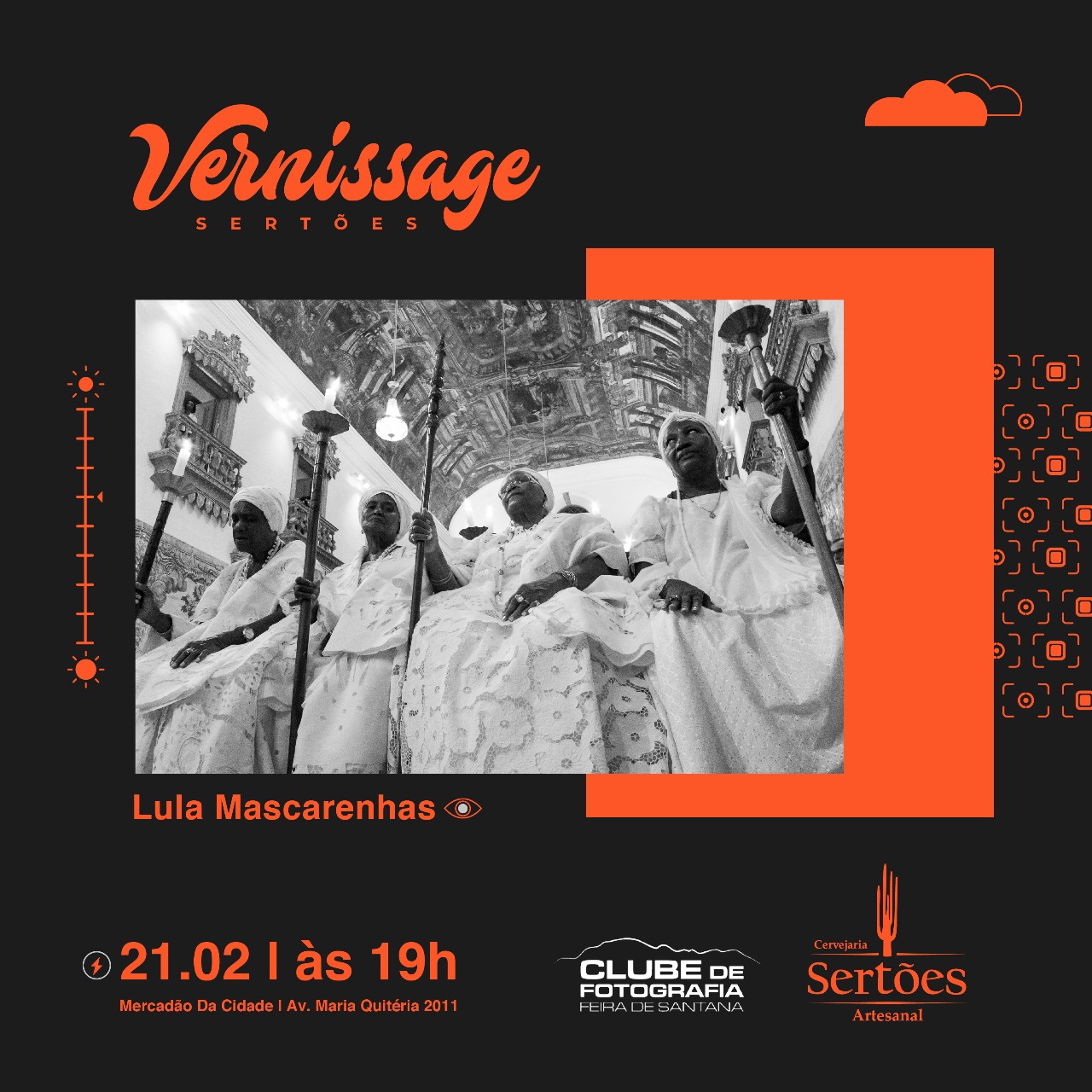 Vernissage na Sertões: Exposição fotográfica do Clube de  Fotografia de Feira de Santana