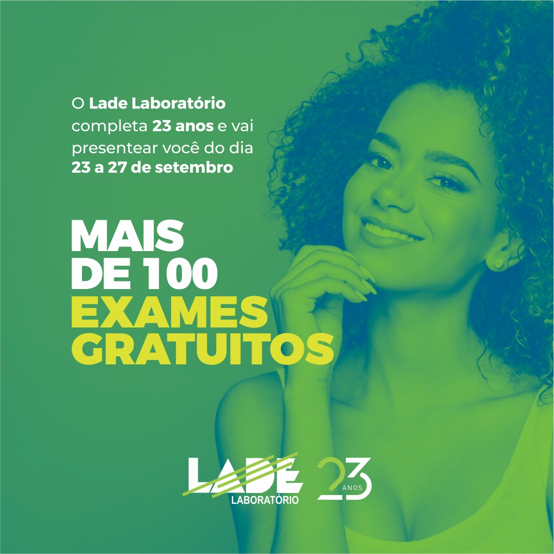 Laboratório oferece mais de 100 exames gratuitos durante semana de aniversário