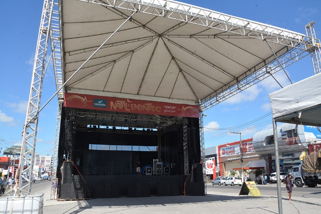 Tudo pronto para mais uma edição do Natal Encantado