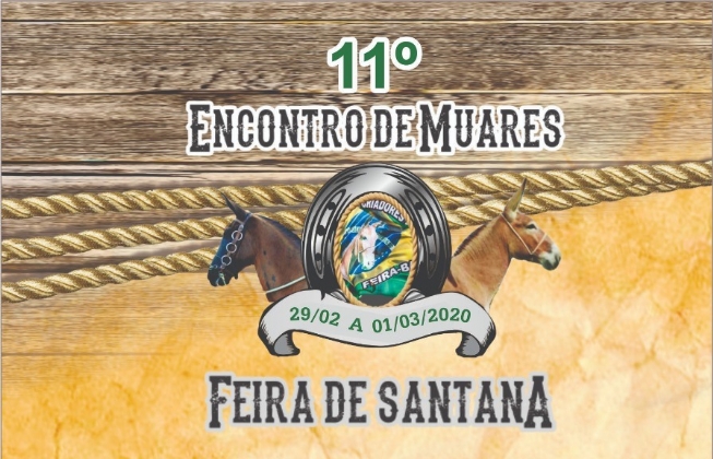 11º Encontro de Muares acontece nos dias 29 de fevereiro e 1º de março