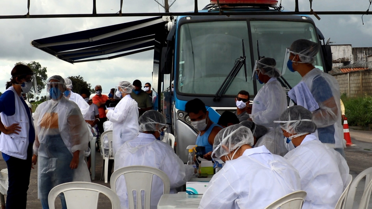 Testes rápidos realizados no final de semana registram apenas 56 casos positivos em Feira
