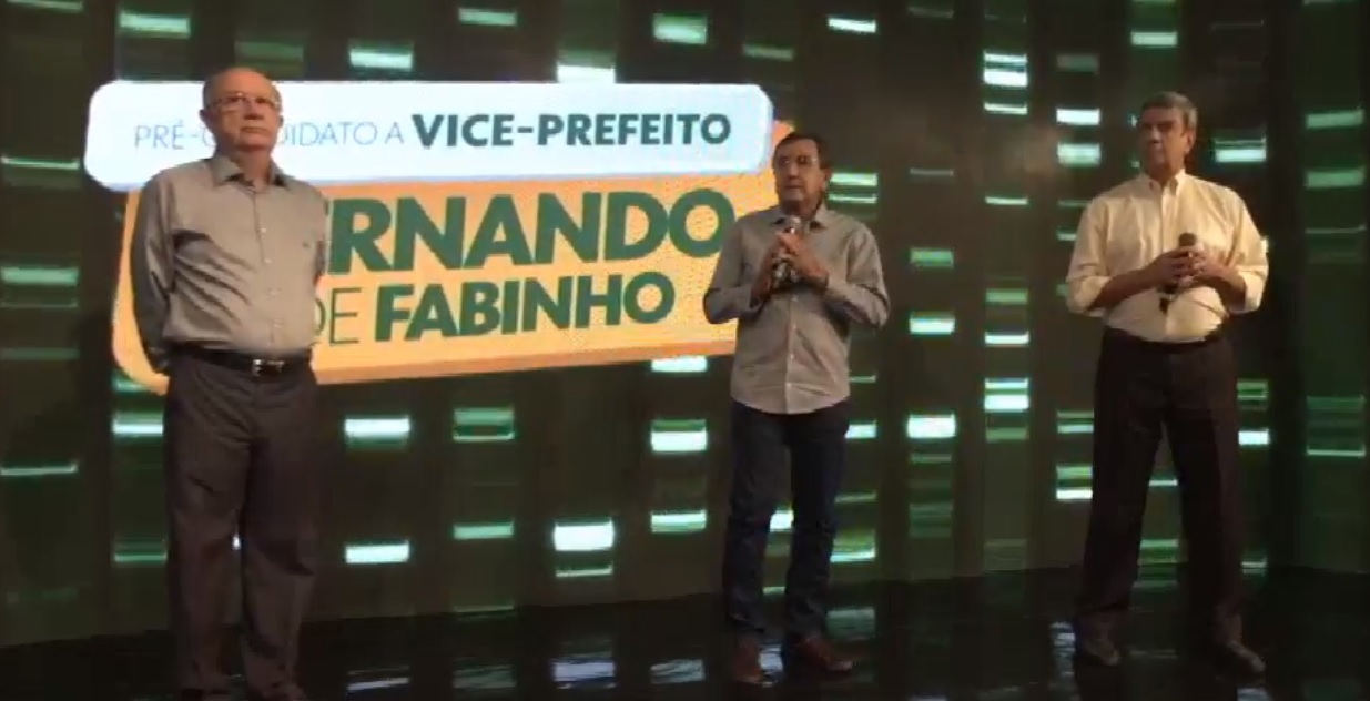 Fernando de Fabinho anunciado candidato a vice de Colbert