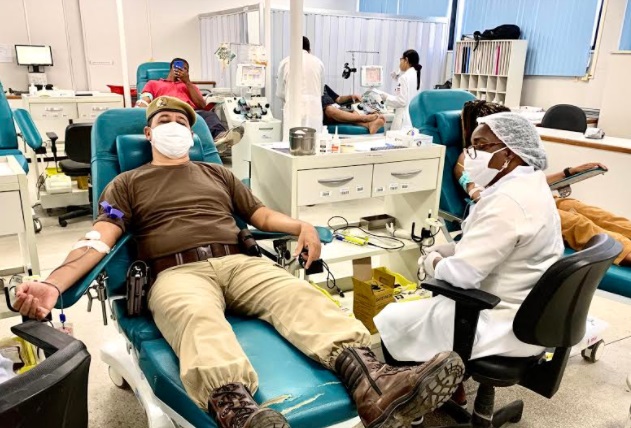 PM e Hemoba iniciam Campanha de Doação de Sangue nesta terça-feira (8)