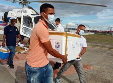 Feira: 10,4 mil doses de vacinas da Oxford chegam para cidade e outros municípios
