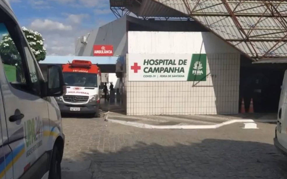 Com superlotação, Feira de Santana tem risco de colapso; UTI de Hospital de Campanha para Covid-19 tem 89% de ocupação