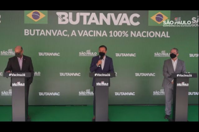 Butantan anuncia vacina 100% nacional contra a Covid-19; testes clínicos já foram iniciados