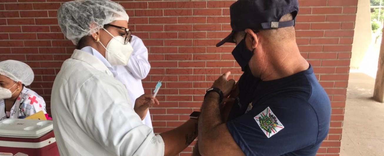 Agentes da segurança pública serão vacinados nesta quinta-feira, 29