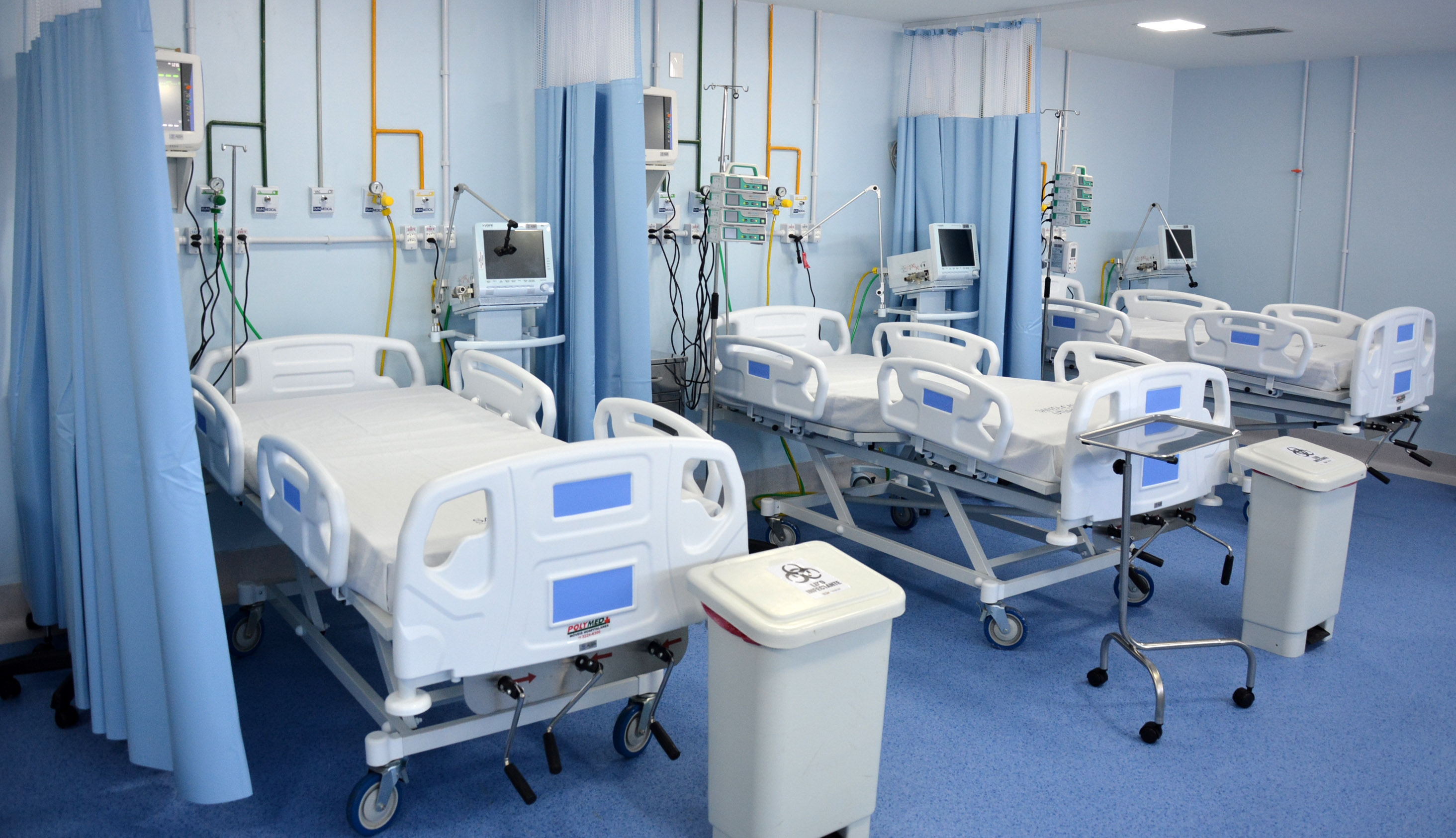 Novos leitos de UTI Covid serão entregues ao Hospital Dom Pedro de Alcântara, nesta quinta-feira (13)