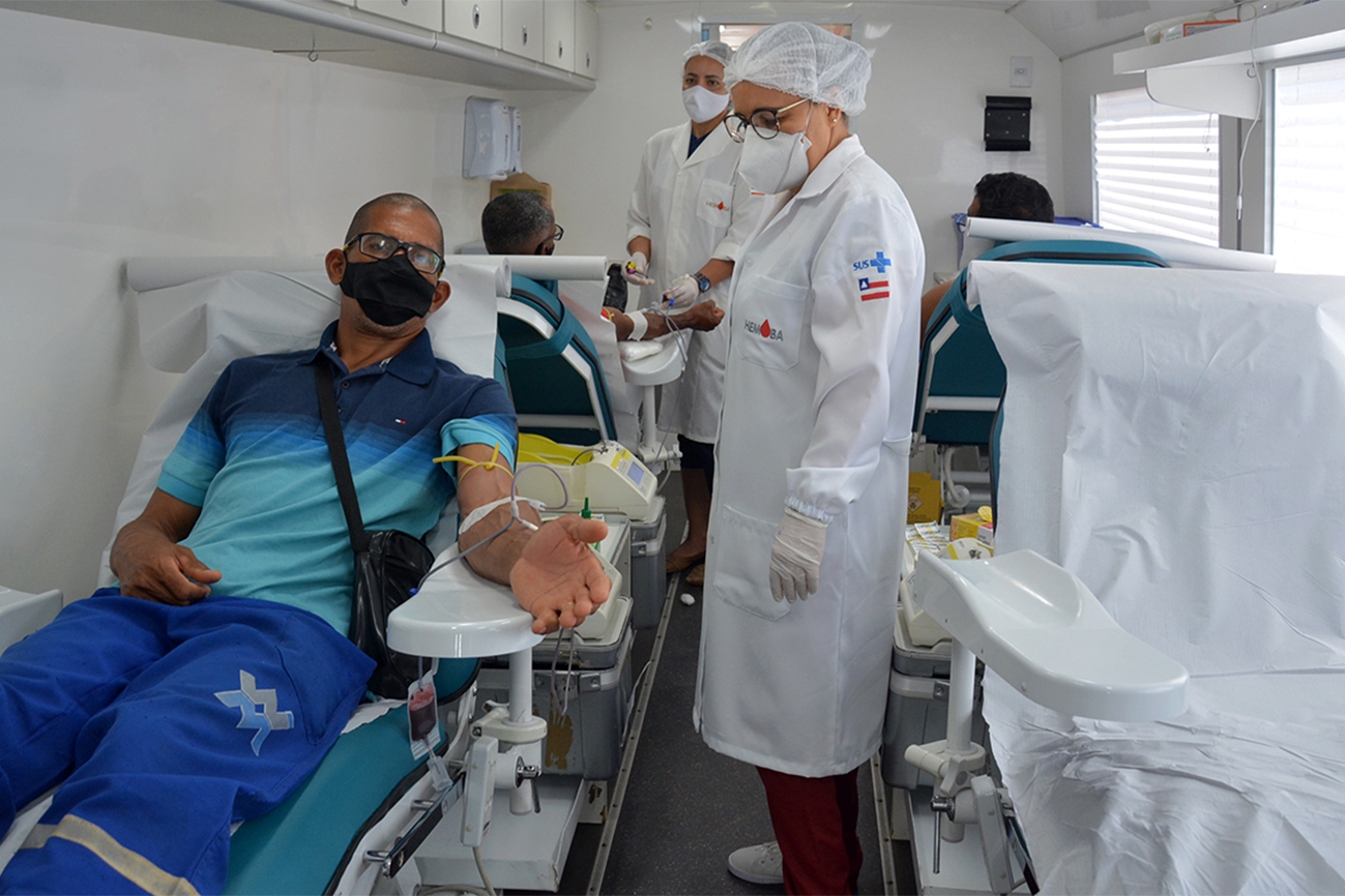 Junho Vermelho: campanha mobiliza população em prol da doação de sangue; voluntários podem realizar agendamento