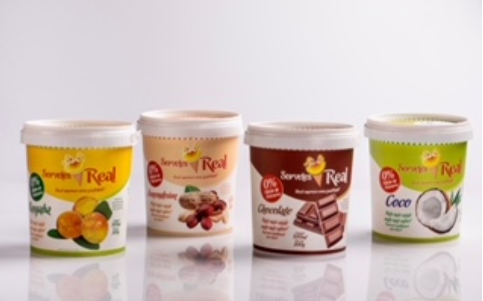 Sorvetes Real lança potinhos  com top sabores zero adição de açucar