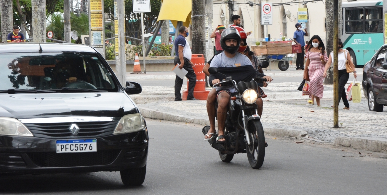 Samu registra mais de 1,6 mil acidentes com motociclistas, até o momento, em Feira de Santana