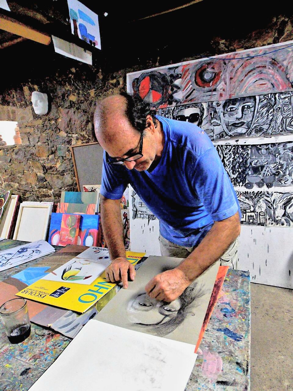 Nova exposição de Jorge Galeano tem abertura programada para esta quinta-feira (9)