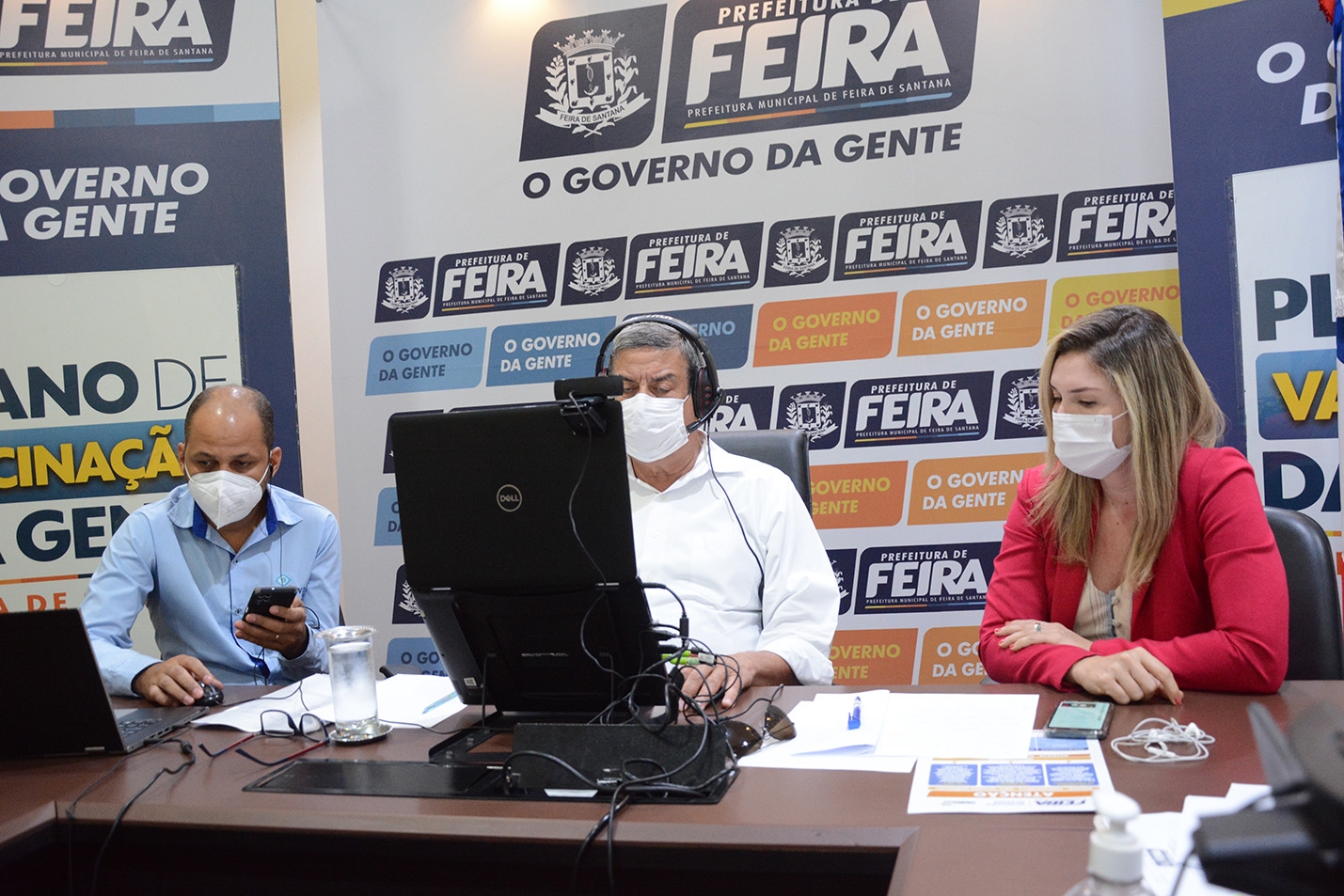 Vacinação de crianças contra Covid-19 segue tranquila, em FSA, avalia secretário Municipal de Saúde