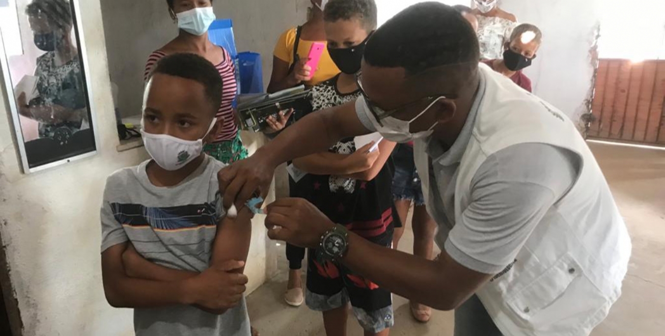 Caravana da Vacinação percorre o distrito da Matinha, nesta terça-feira (15)