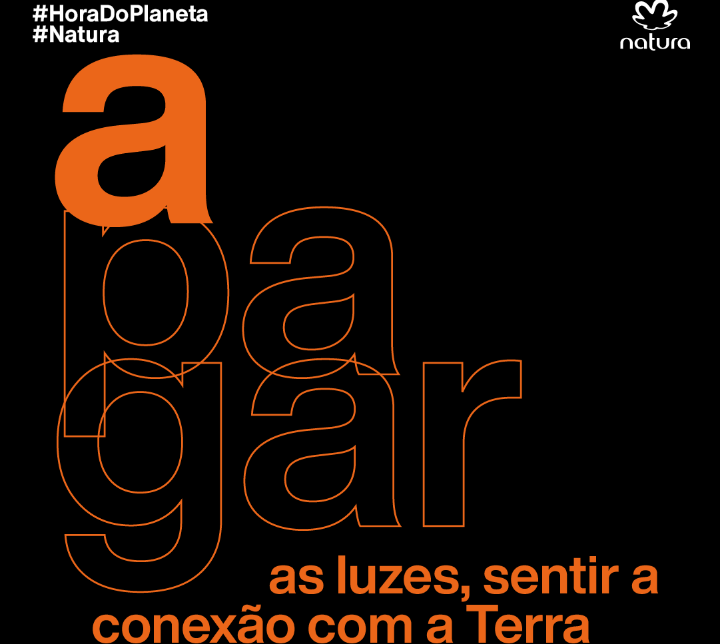 Em redes sociais, Natura reforça chamada para ‘Hora do Planeta´