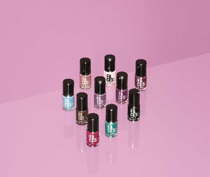 Natura Faces lança linha de esmaltes com opção de personalização das cores