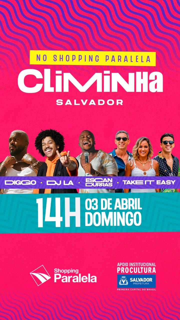 Take it Easy é uma das atrações do Climinha Salvador
