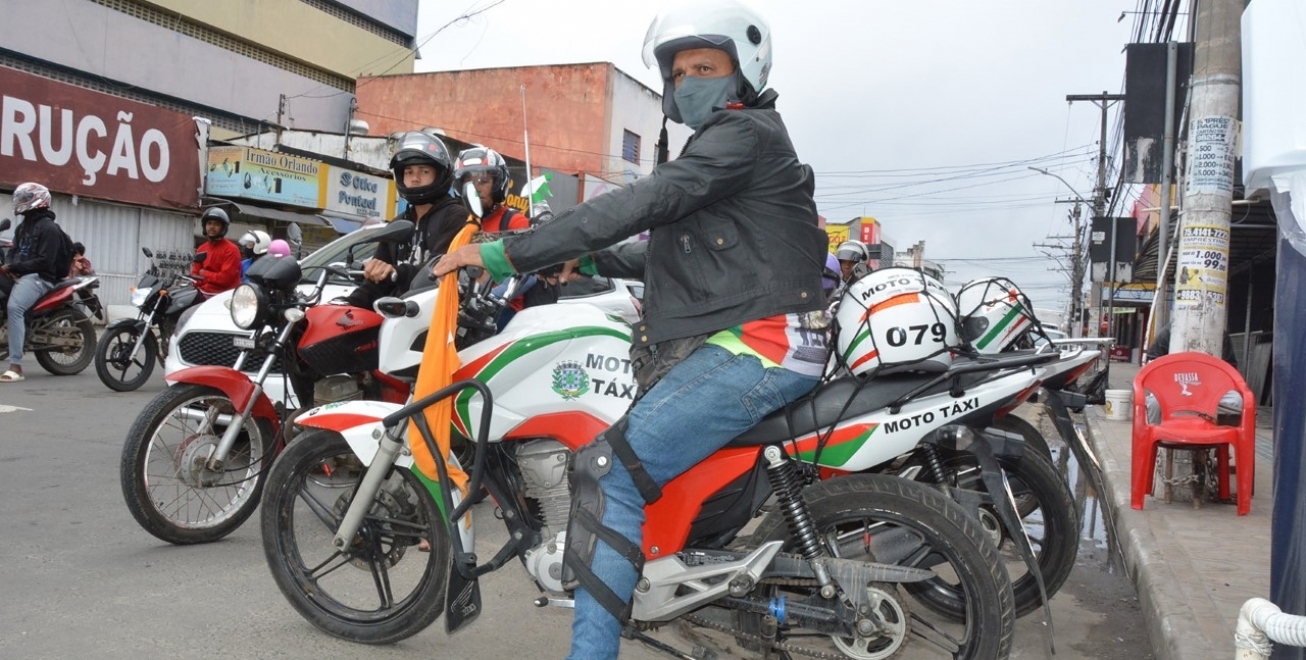 Credenciamento de mototaxistas para atuação em FSA ocorre entre 23 de maio e 27 de junho