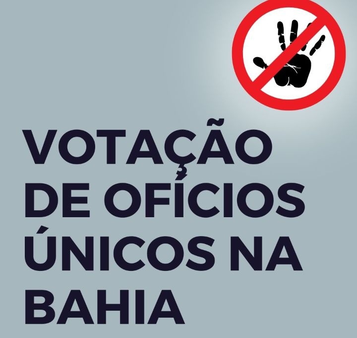 CNJ proíbe TJ Bahia votar proposta da unificação de cartórios   
