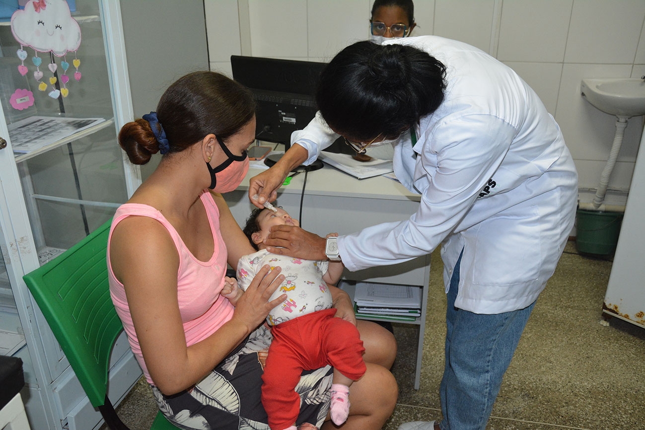 Feira imunizou quase 7 mil crianças e adolescentes no Dia D de combate à poliomielite e multivacinação