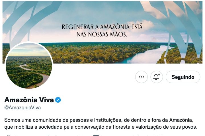 Natura lança perfil no Twitter pela conservação da Amazônia