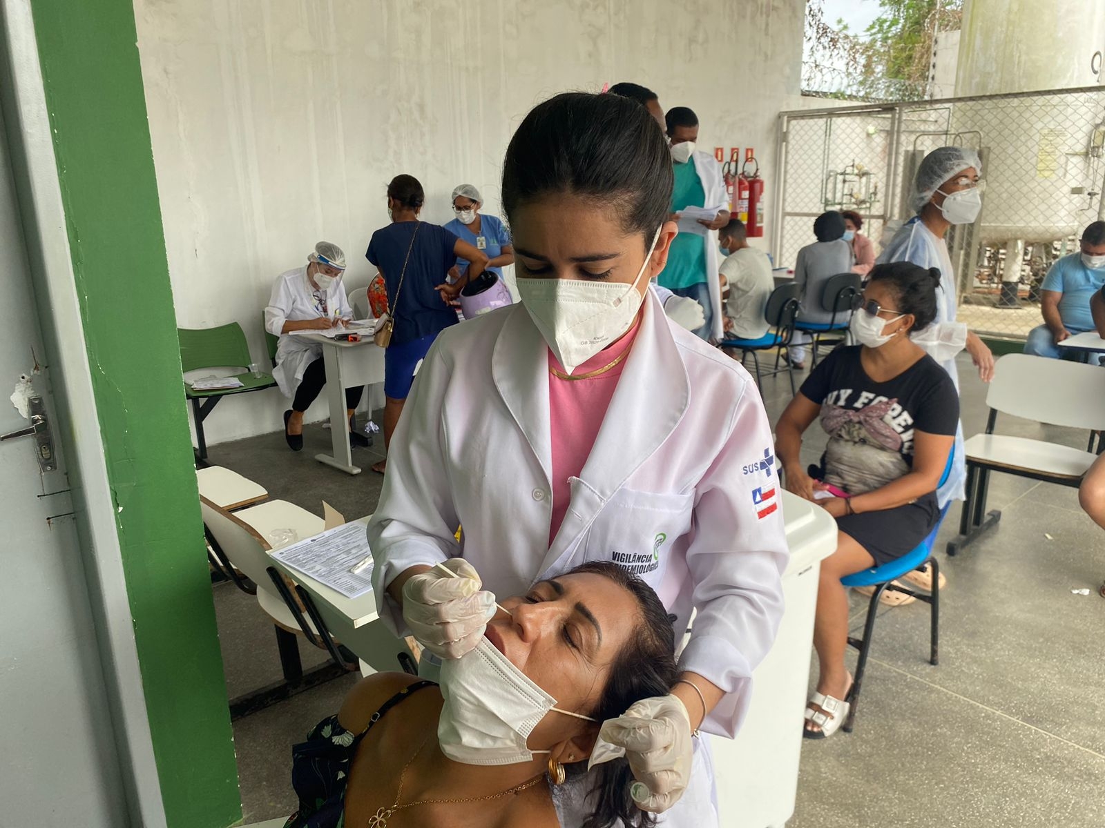 Ação de saúde realizada na UPA Queimadinha detecta 70 casos positivos de Covid-19