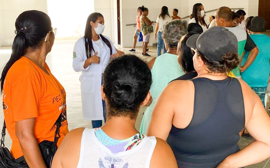 Moradores do Campo Limpo participam de palestra sobre conscientização acerca de doenças crônicas