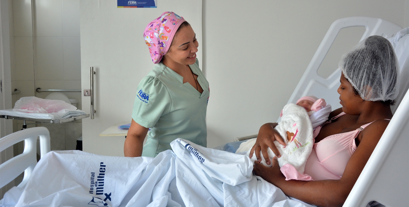 Nasce o primeiro bebê da Casa de Parto Natural de Feira de Santana