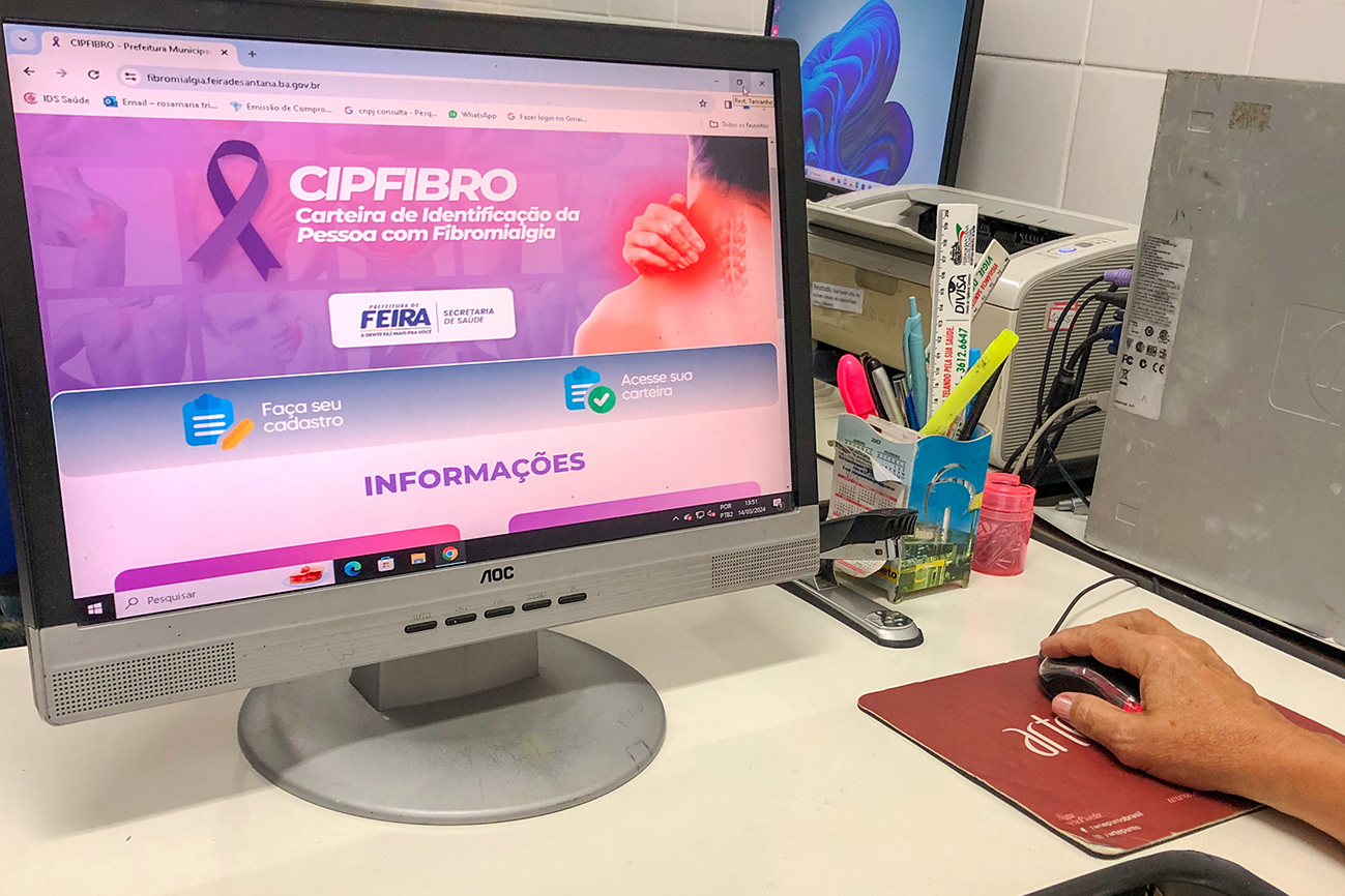 Mais de 600 carteiras virtuais de fibromialgia foram emitidas, em Feira de Santana   