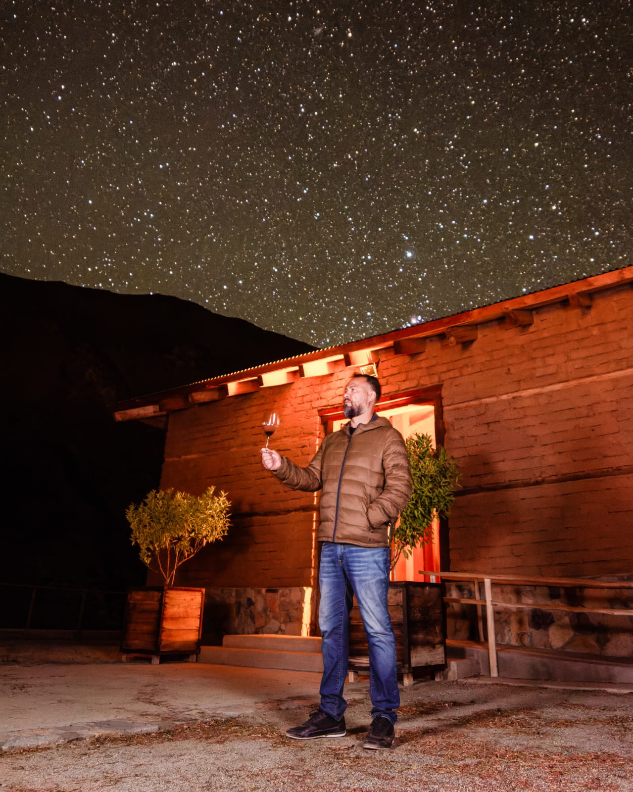 Empresário baiano teve a experiência de conhecer o Astroturismo no Chile 