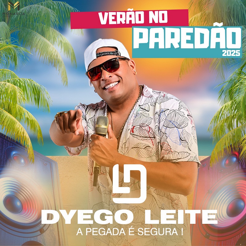 Cantor feirense Dyego Leite lança hoje novo CD para o verão 2025
