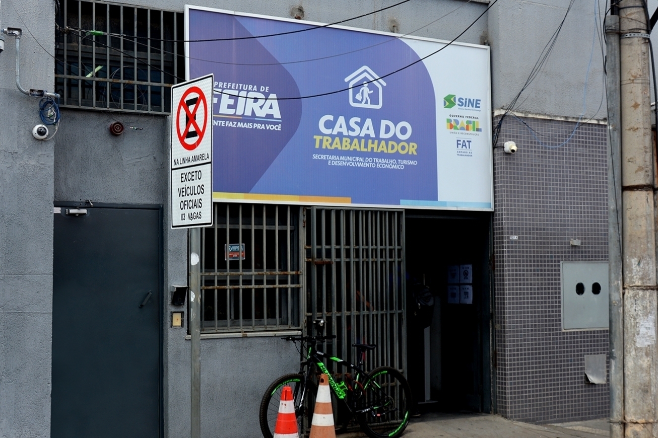 Casa do Trabalhador oferece 395 vagas de emprego nesta terça (06) em Feira de Santana