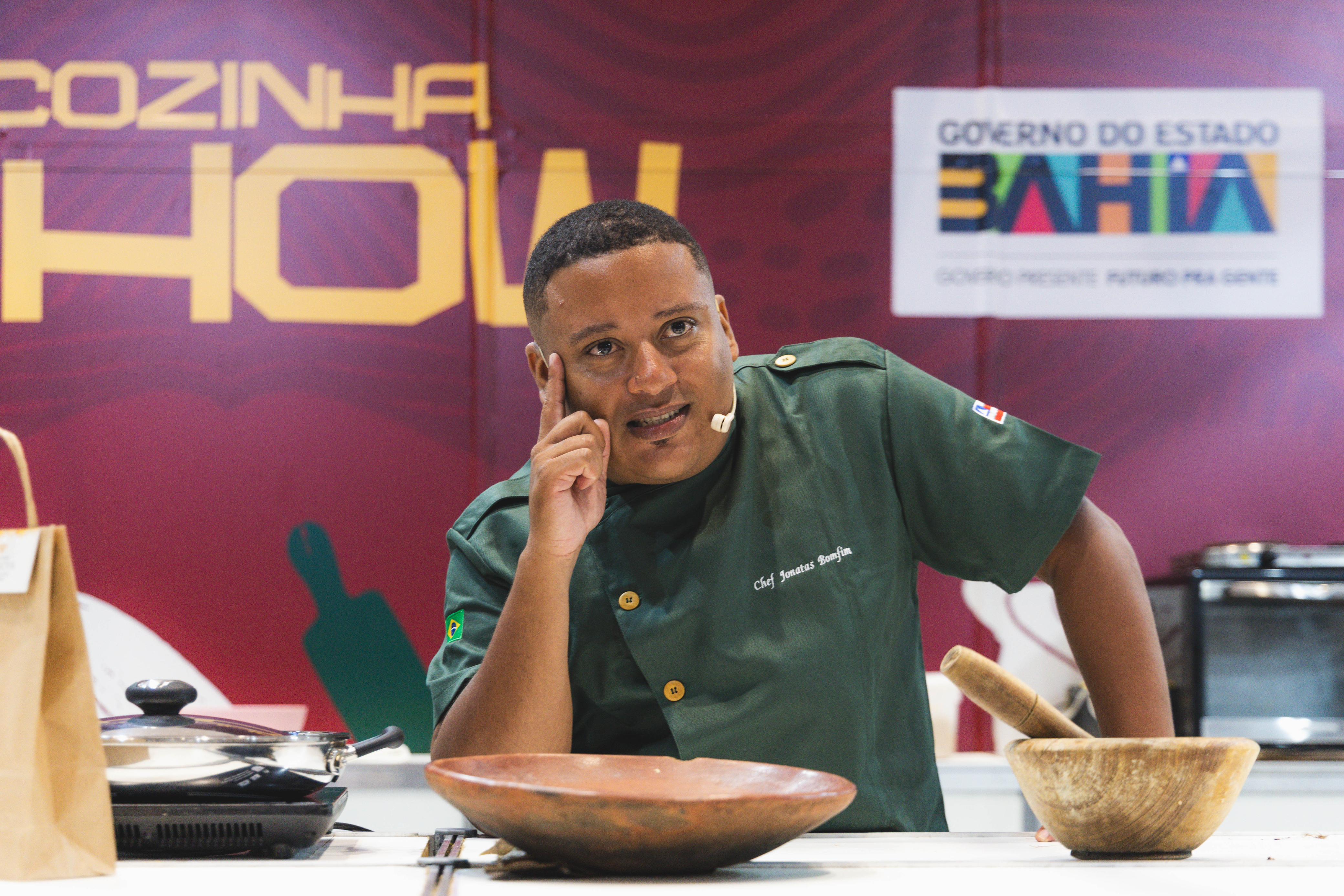 Chef Jônatas Bomfim participa do 1º Festival da Economia Popular e Solidária do Brasil