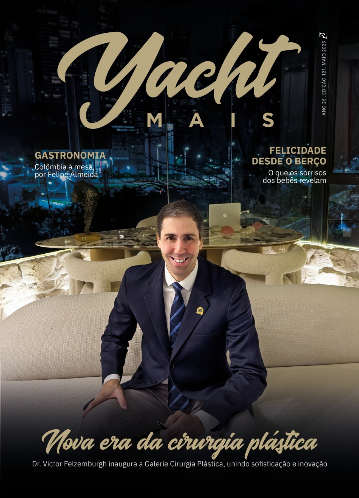 Revista Yacht Mais celebra 25 anos com evento exclusivo e capas de destaque