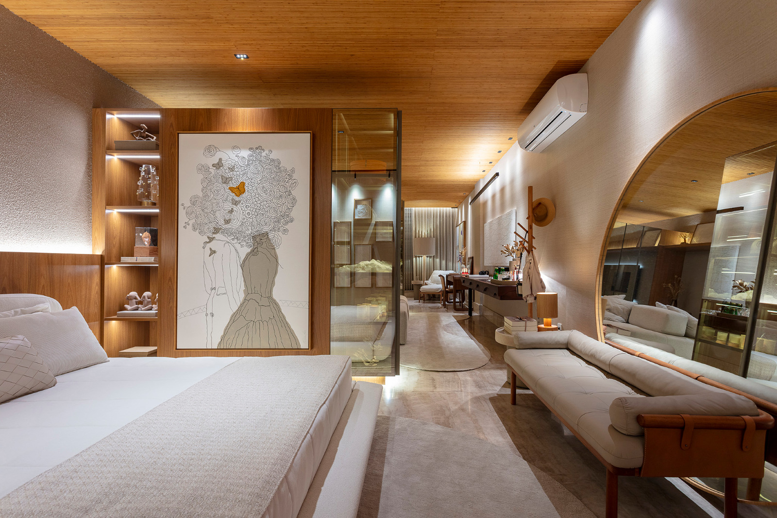 Dois quartos para um só casal: a proposta da Suíte Amar de Adriane Lins