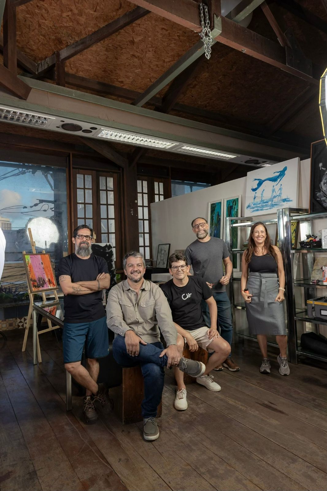 Ateliê coletivo é  ianugurado na Villa Forma