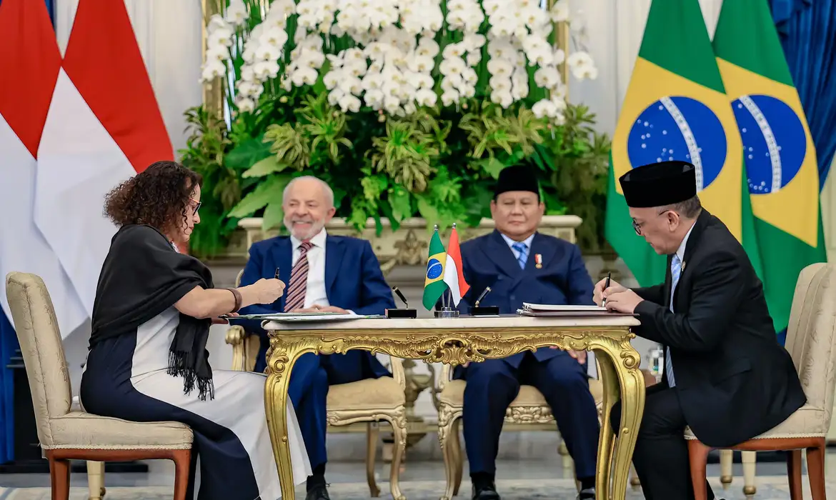 Brasil e Indonésia assinam comunicado e citam potencial de parcerias