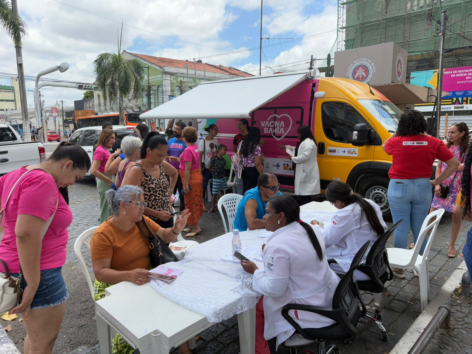 Feira de Santana aplicou 2.300 doses de vacinas no Dia D da Campanha de Multivacinação