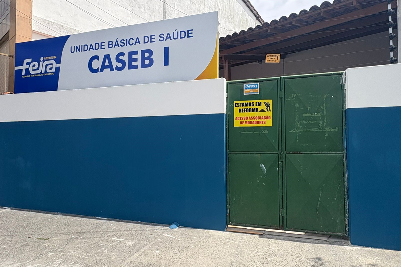 Reforma da unidade de saúde Caseb I entra na fase final
