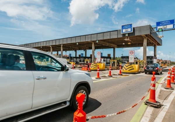 Pedágio da BA-099 terá reajuste de 5,13% a partir de 22 de novembro
