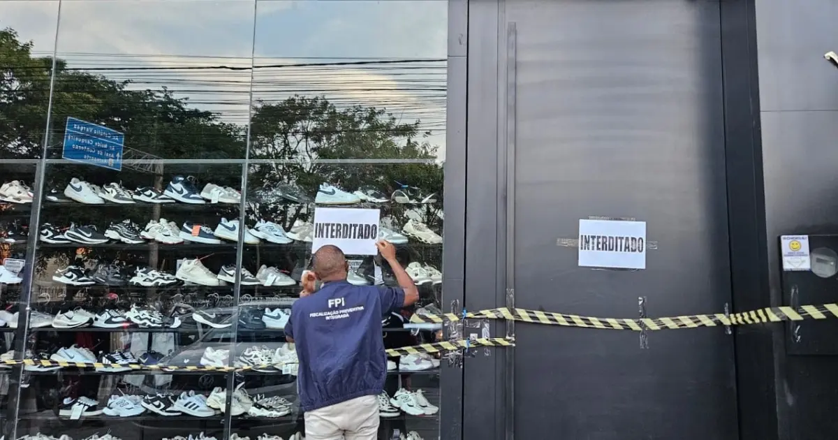 Operação Contraface apreende mais de R$ 2 milhões em produtos falsificados em Feira de Santana