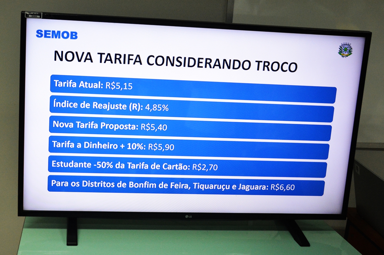Conselho de Transporte define novo valor da passagem urbana em Feira de Santana